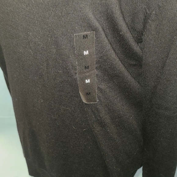 Alfani Deep Black size medium Sweater - Picture 3 of 4